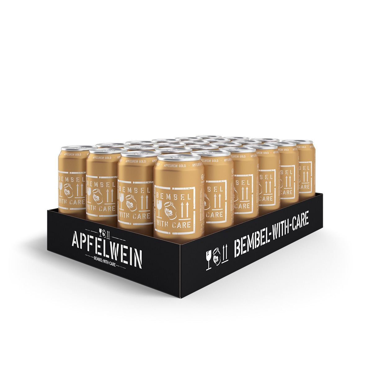 BEMBEL WITH CARE Gold Apfelwein-Quitte 24 x 0,5 l