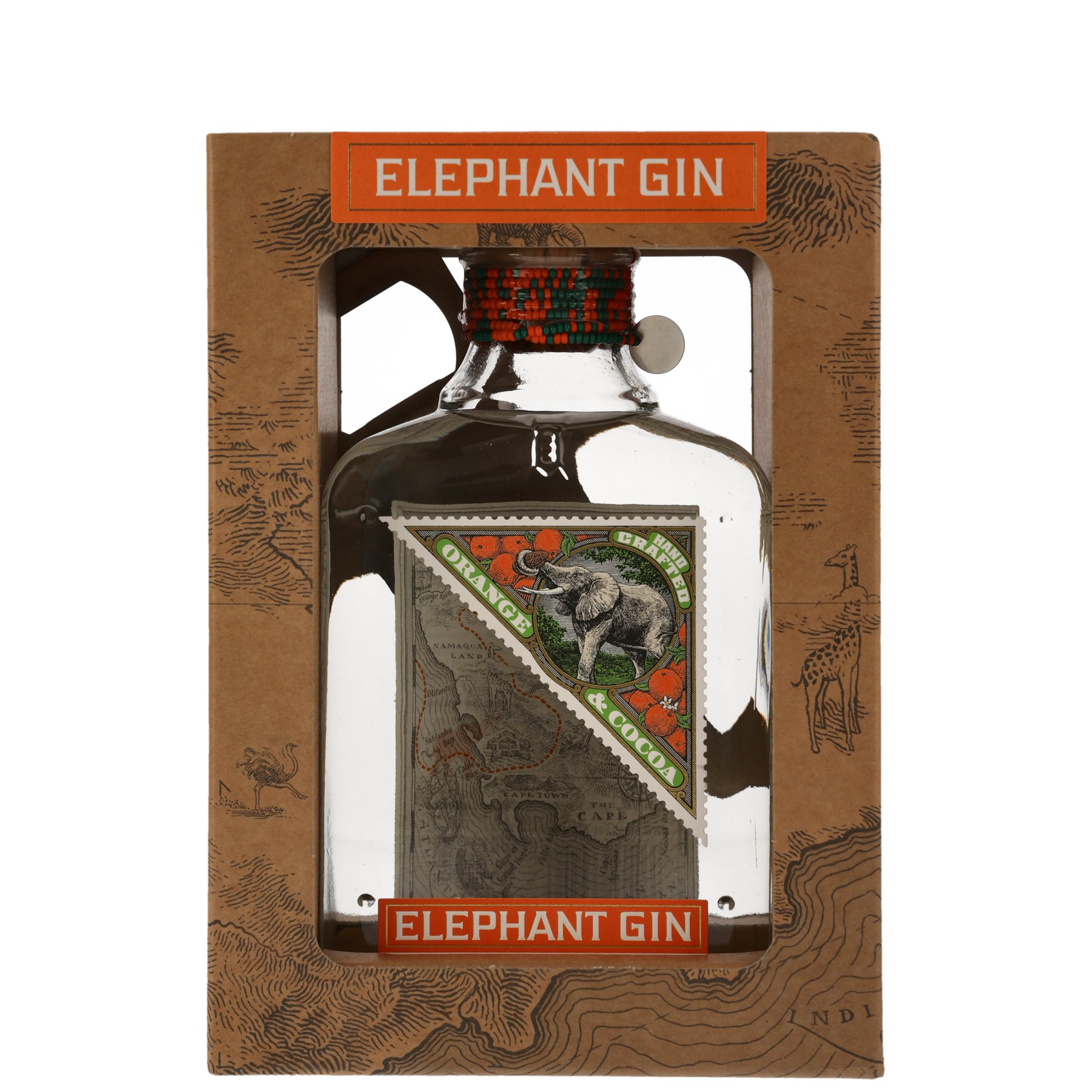 Elephant Gin Orange Cocoa mit Opener