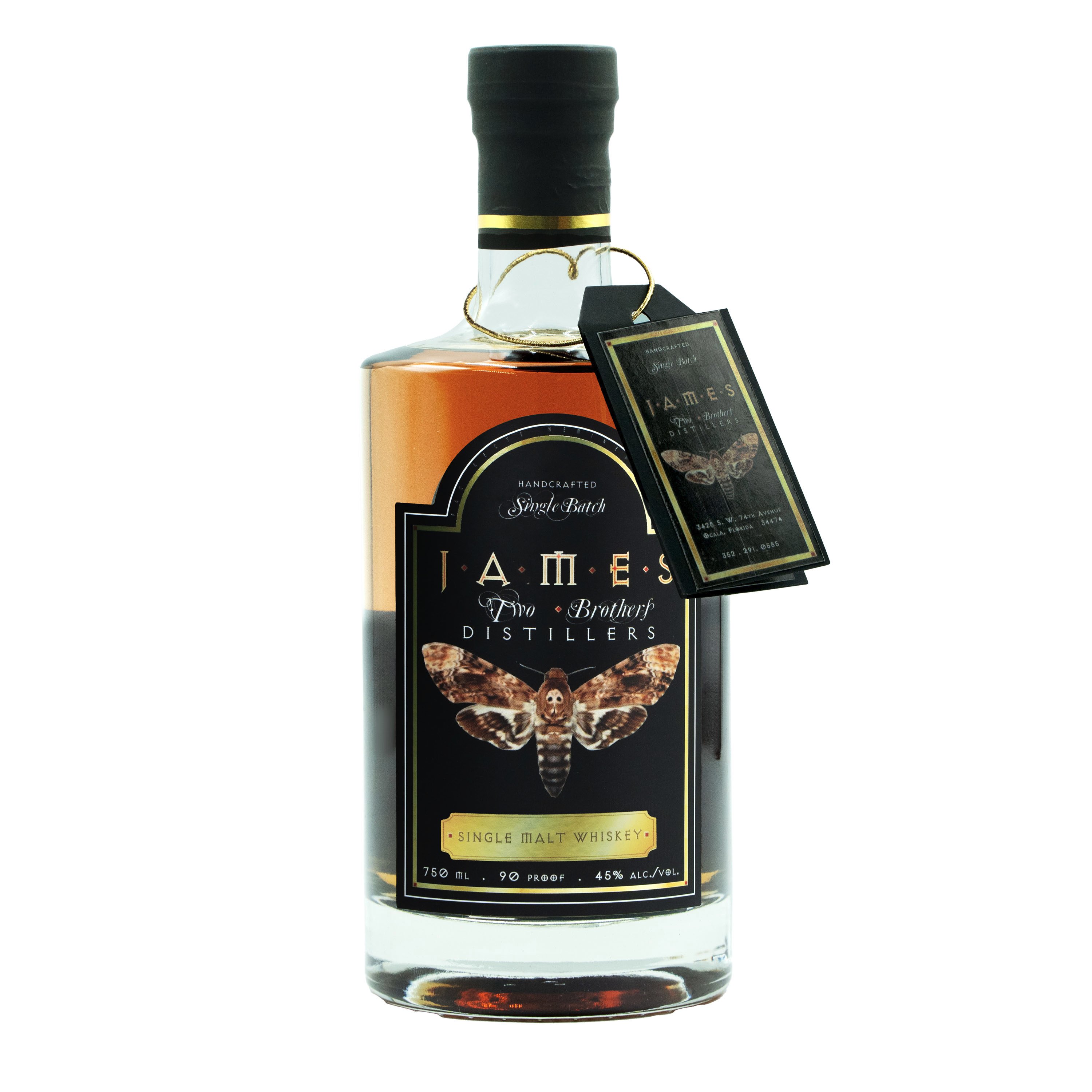 James 2 Brothers Single Malt Whiskey