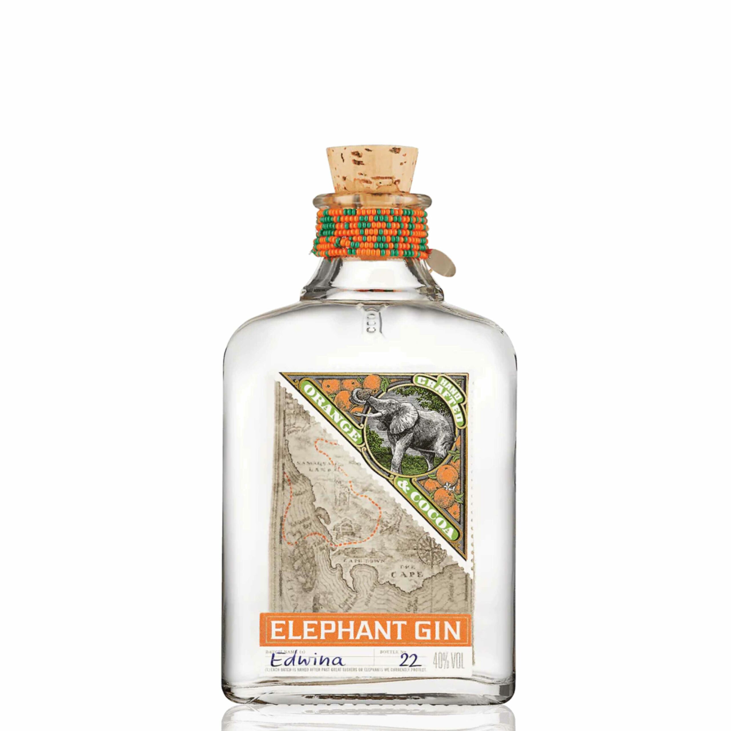 Elephant Gin Orange Cocoa mit Opener