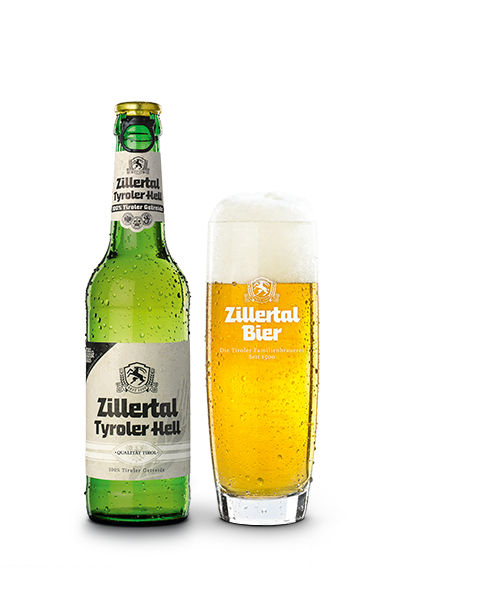 Zillertal Tyroler  Hell 12 x 0,33 Liter